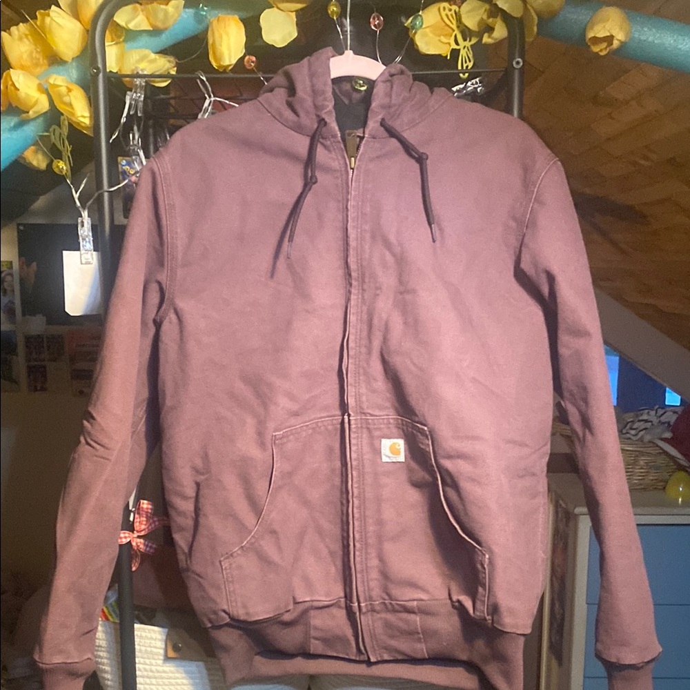 Carhartt Women Purple Hooded Jacket